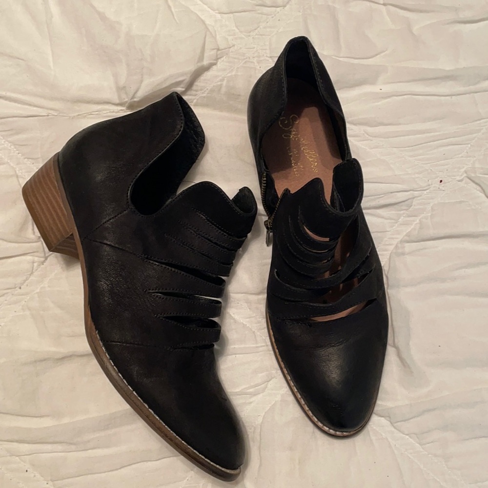 Seychelles Black Booties